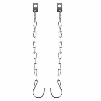 Borgketting metaal 24cm - set van 2 stuks in blister