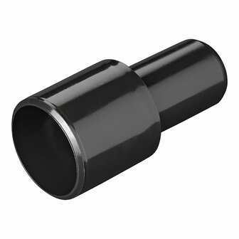 Afvoerbuis overgangsstuk  dia 28 mm naar  dia 19 mm PE zwart in blister