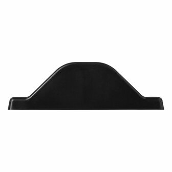 Onderzijde deurvanger zwart voor caravan/camper