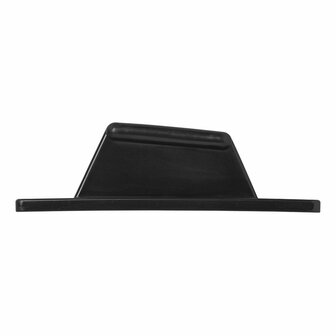 Bovenzijde deurvanger zwart voor caravan/camper