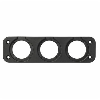 Inbouw- installatieframe drievoudig