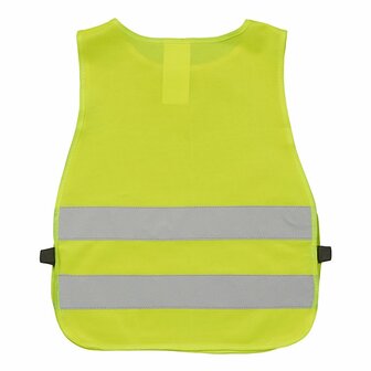 Veiligheidsvest geel voor kinderen