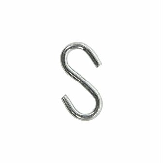 S-haak  dia 3mm 2,9x1,3cm 6 stuks in blister