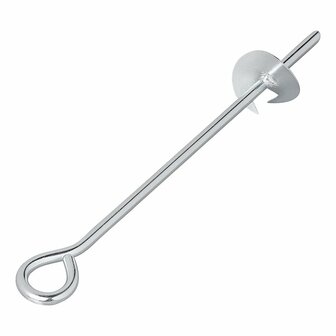 Schoepharing 39 cm gegalvaniseerd staal met oog