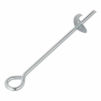 Schoepharing 39 cm gegalvaniseerd staal met oog