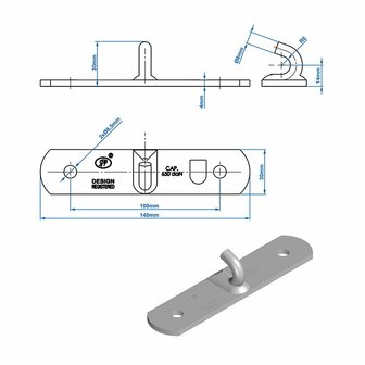 Tegenstuk voor spansluiting SPP Z-03