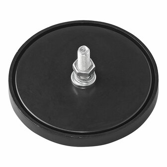 Orange reflector 60 mm with bolt 5 mm 2 pieces