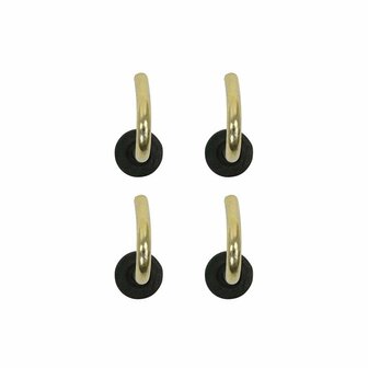 Tentdop 19mm met ronde haak 4 stuks in blister