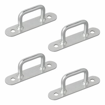 Zeiloog rechthoekig 36mm 4 stuks in blister