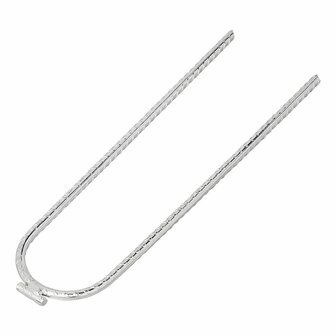 Grondanker 30 cm gegalvaniseerd staal U-profiel