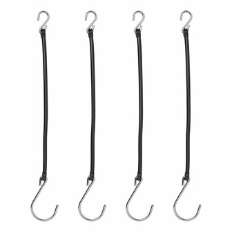 Borgketting PVC 4 stuks in blister