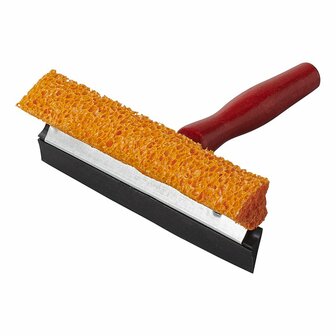 Raamtrekker 14cm met houten steel