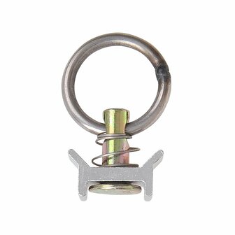 Stud fitting enkel metaal in blister