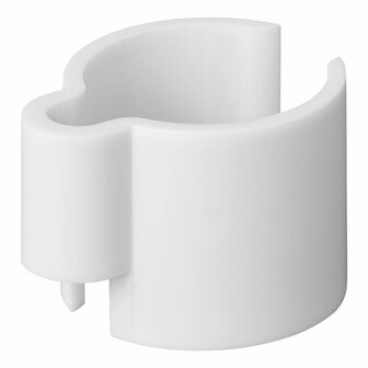 Kabelclip wit 22-32mm - set van 8 stuks
