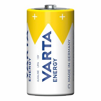 Varta Energy Alkaline batterijen C 2 stuks in blister