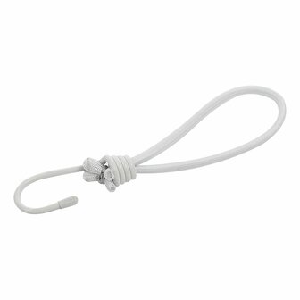 Tentspanner elastisch wit met haak 4 stuks in blister
