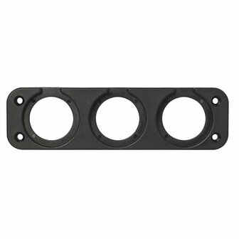 Inbouw- installatieframe drievoudig in blister