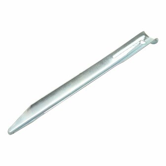 Tentharing 22cm metaal halfrond 10 stuks in polybag