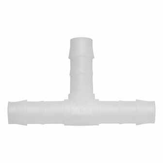 Slangtule T-stuk 10mm 2 stuks in blister