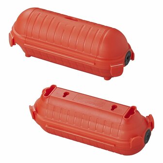 Veiligheidsbox voor Schuko stekkerverbindingen rood