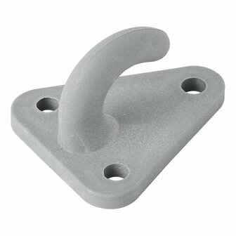 Touwhaak kunststof 45x39mm 10 stuks in blister