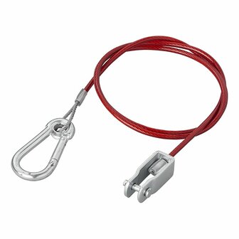Breekkabel 1M met gaffel in blister