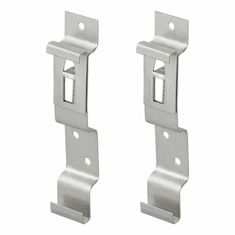 Kentekenplaatklem 2 stuks in blister