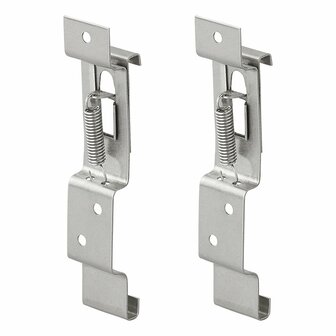 Kentekenplaatklem 2 stuks in blister