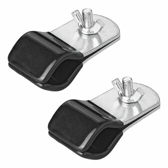 Daksteunklem 25-28mm gecoat 2 stuks in blister