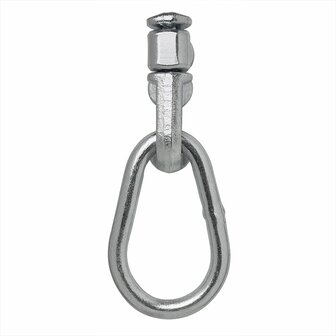 Stud fitting dubbel met ring