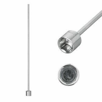Verlengadapter 440mm 19mm voor hoeksteun