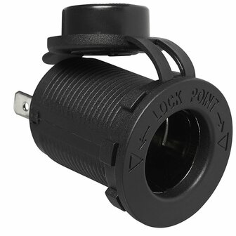 Inbouwstekkerdoos DIN 12V/24V in blister