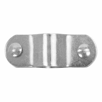Daksteunklem dubbel 22-25mm 2 stuks in blister