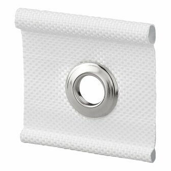 Hanger met oog voor tentrail 5/6mm en 7/8mm - set van 6 stuks
