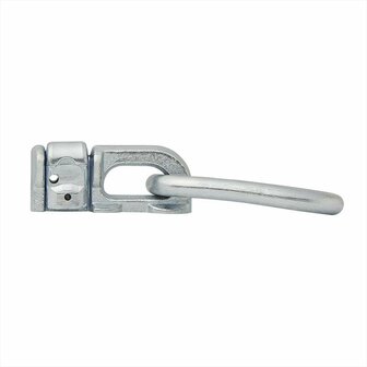 Stud fitting dubbel met ring in blister