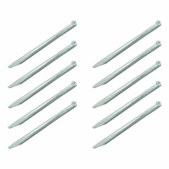 Tentharing 30cm metaal halfrond 10 stuks in polybag