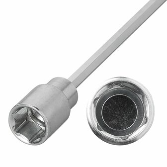Verlengadapter 340mm 19mm voor hoeksteun