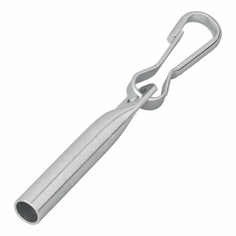 Kabeleindsluiting  dia 6 mm met Simplex haken - set van 10 stuks
