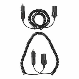 Verlengkabel 3M 12V/24V max. 3Amp.