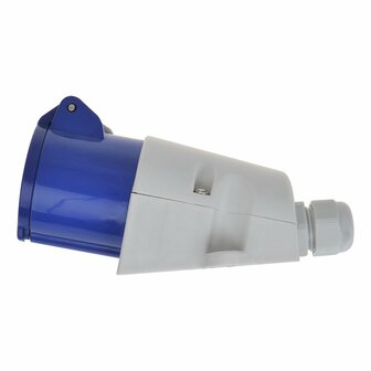CEE wandcontactdoos opbouw