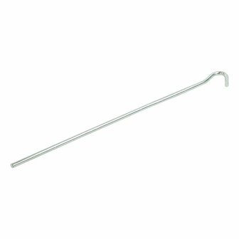 Tentharing 25cm metaal met open oog 10 stuks in polybag