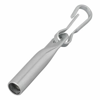 Kabeleindsluiting  dia 8 mm met Simplex haken - set van 10 stuks