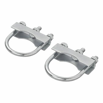 U-beugel rond 60/70mm voor neuswielklem - set van 2 stuks