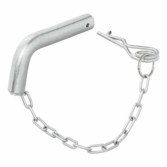 Grendelpen met borgpin en ketting voor steunpoot 341522