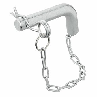 Grendelpen met borgpin en ketting voor steunpoot 341522