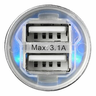 USB lader 2-weg type A 12V/24V 3100mA