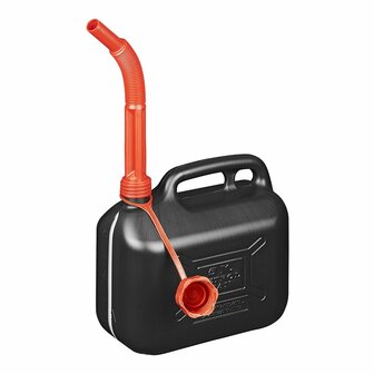 Jerrycan 5L kunststof zwart UN-gekeurd