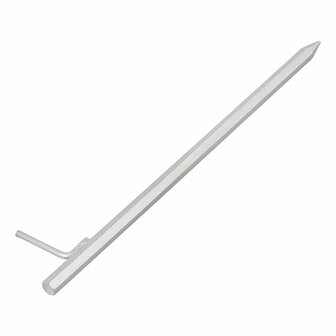 Grondpen 50 cm gegalvaniseerd staal met L-haak