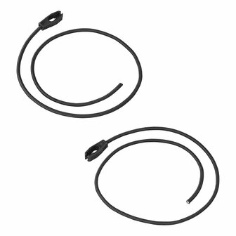Bevestigingskoord elastisch 100 cm verstelbaar - set van 4 stuks