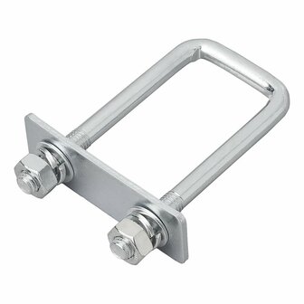 U-beugel 40mm hoekig - set van 2 stuks in blister